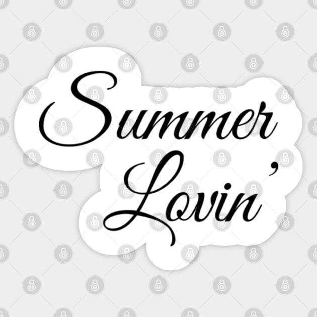 Summer Lovin' Summer vibes Sticker by BoogieCreates